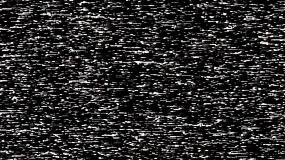 Глитчи на телевизоре