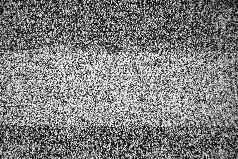 Глитч эффект VHS