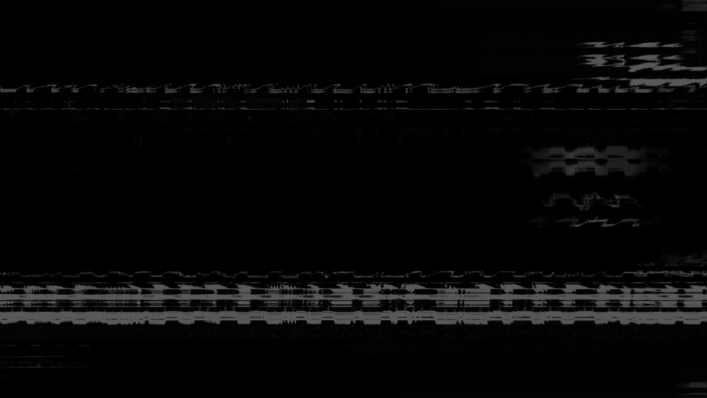 Глитч эффект красно синий