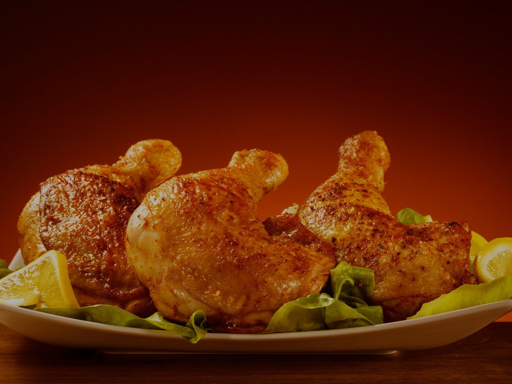 Мультяшка жареная курица