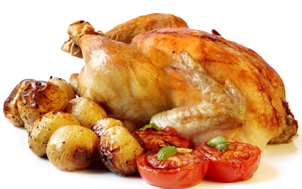 Зажаренная гриле Курочка