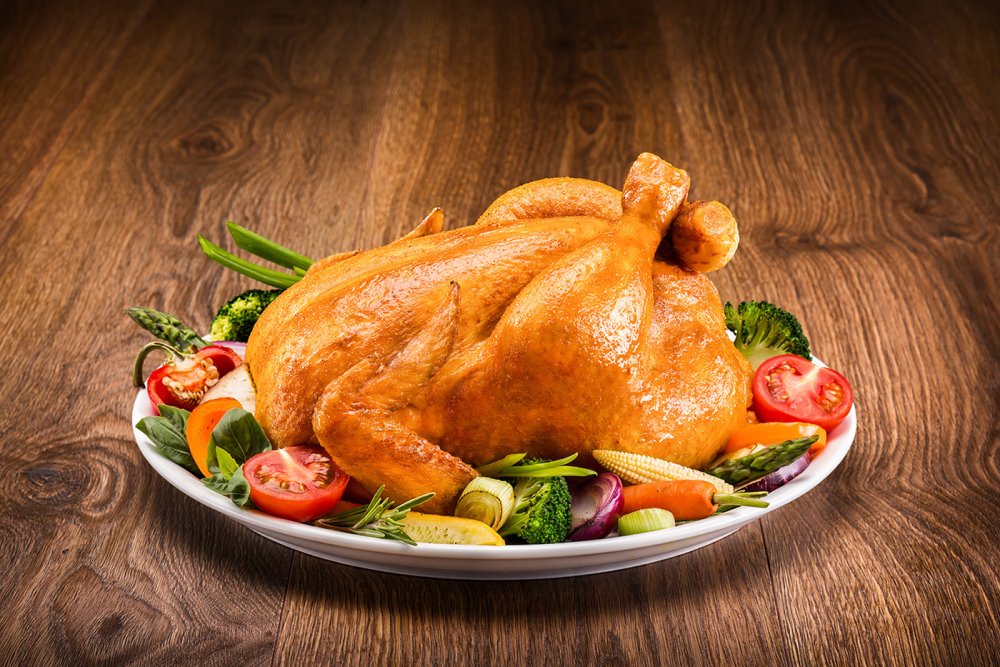 Цыпленок с овощами