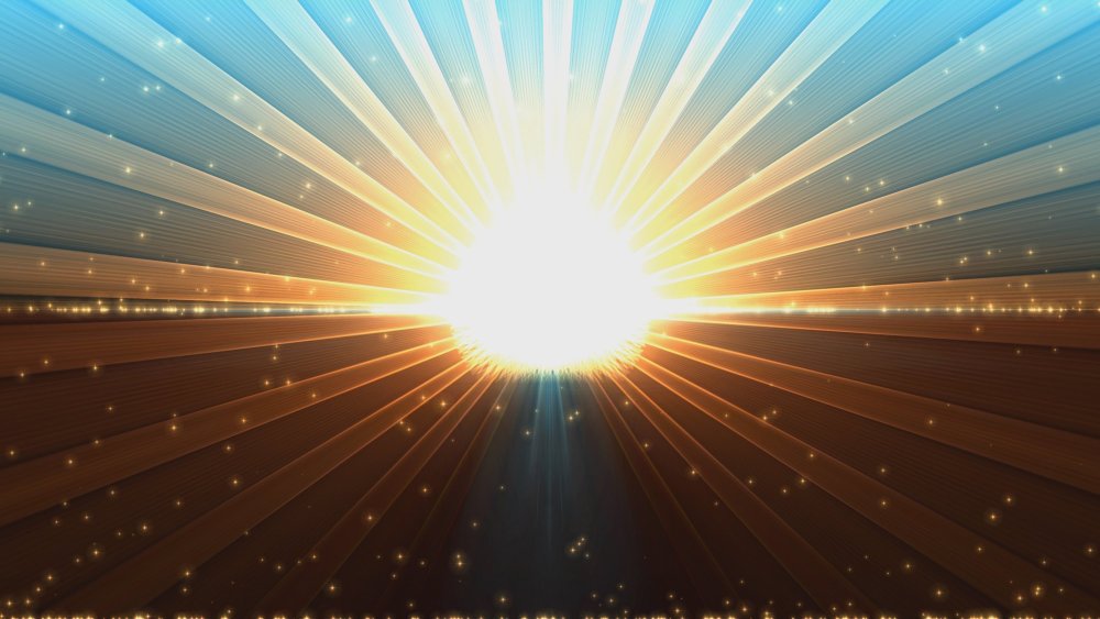 Оранжевые лучи