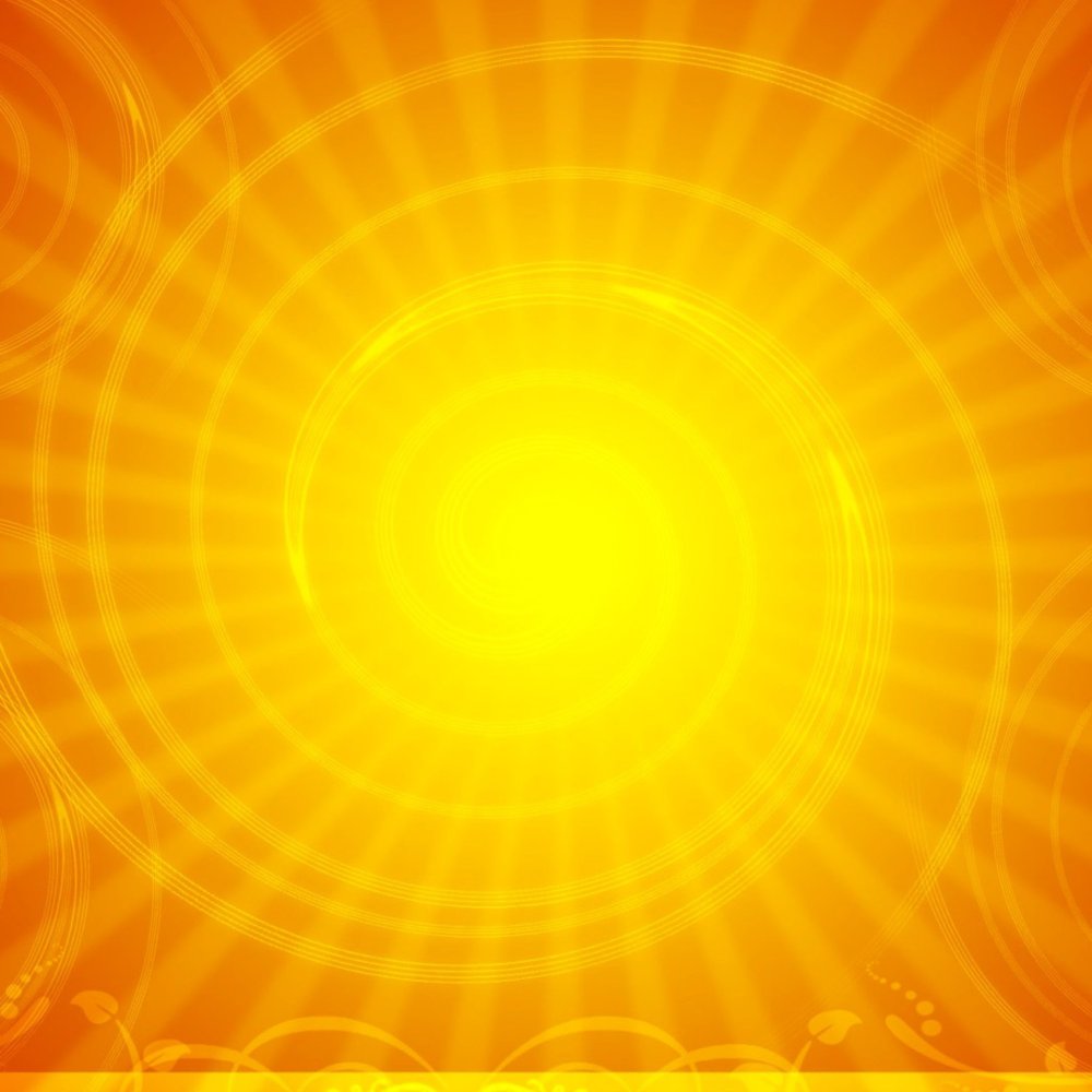 Желтый Солнечный фон