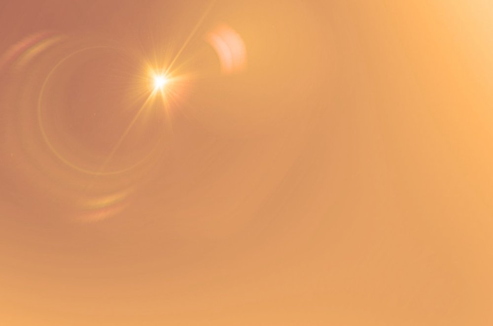 Солнечные лучи для фотошопа