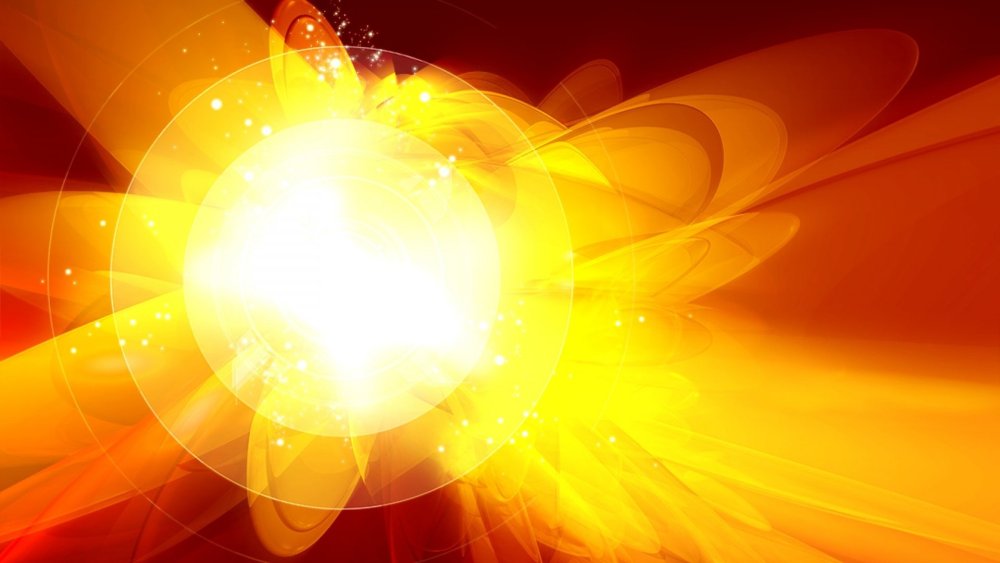 Лучи солнца