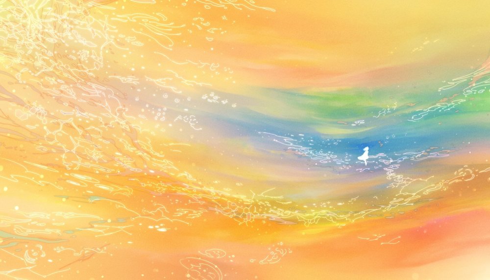 Желтый Солнечный фон