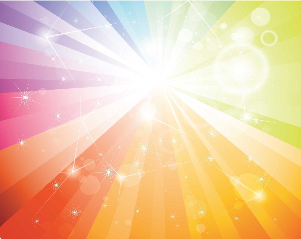 Фон доска солнечные лучи