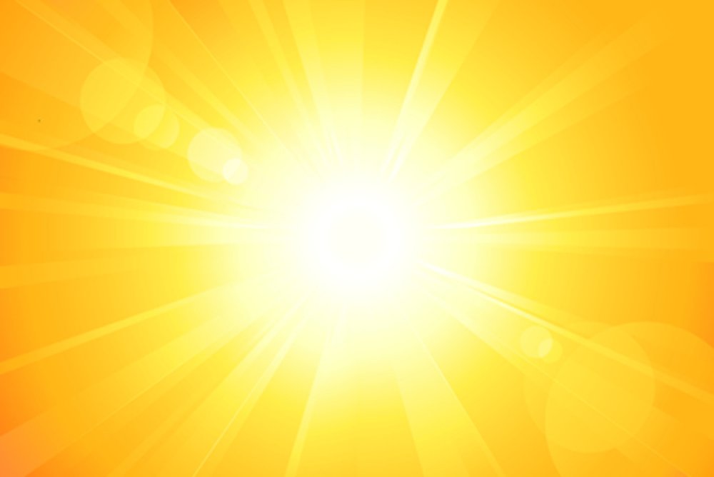 Стилизованные солнечные лучи