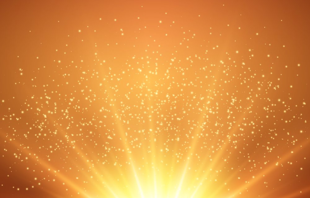 Солнечный фон для презентации