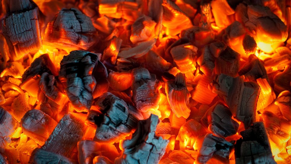 Горящие ветки