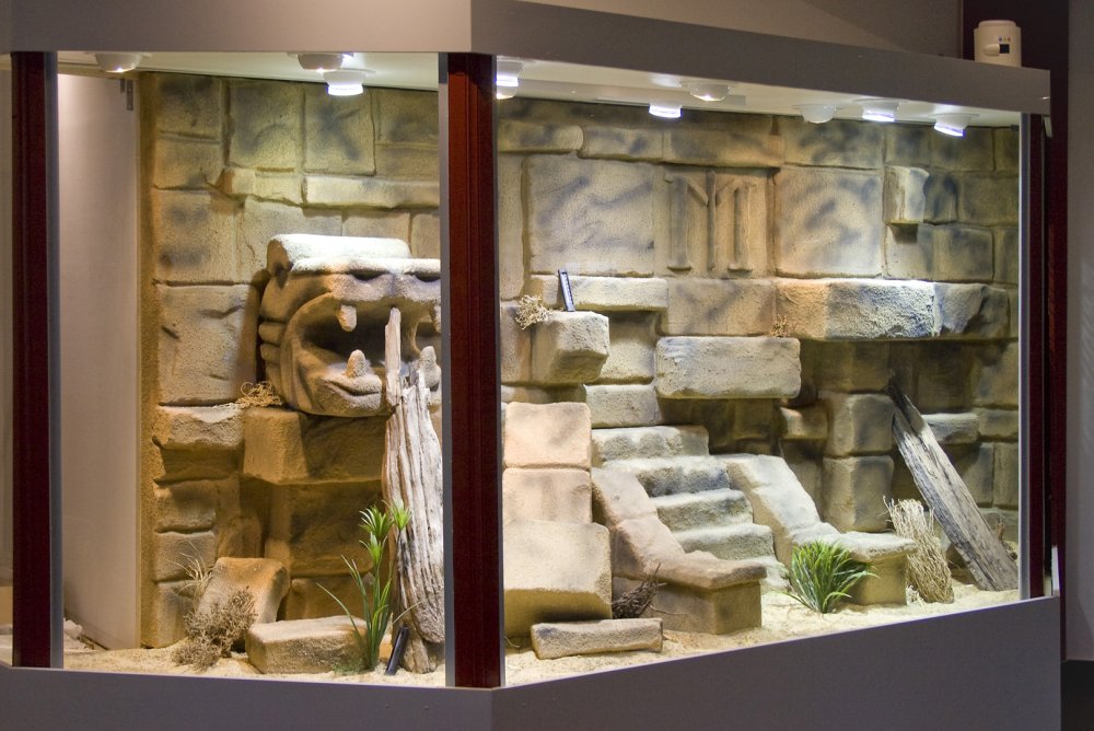 Террариум в стиле ацтеков