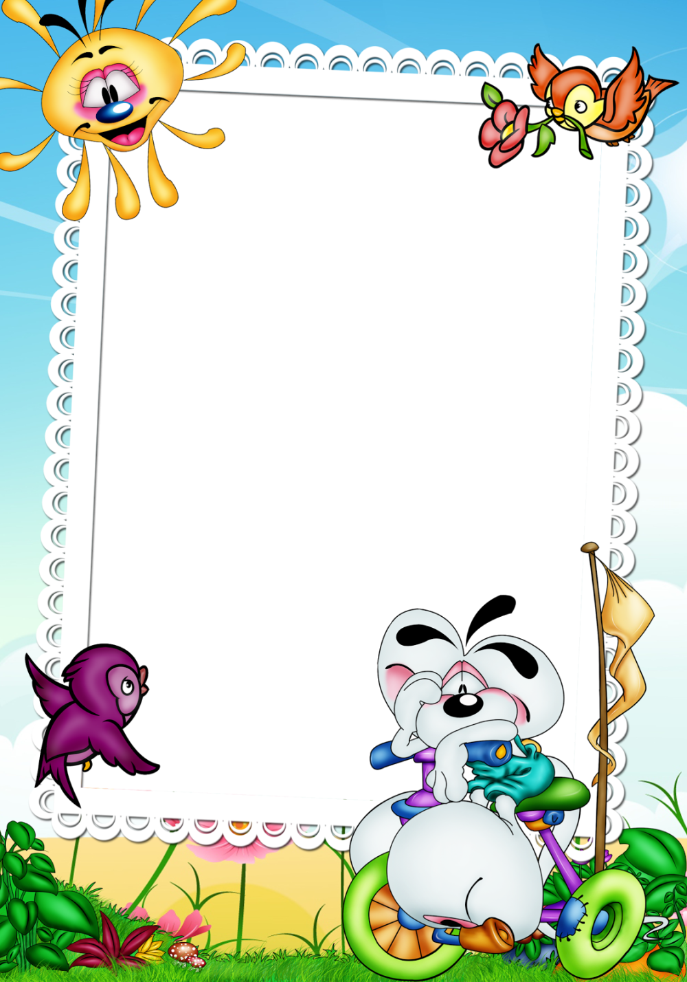 Красивые детские рамочки