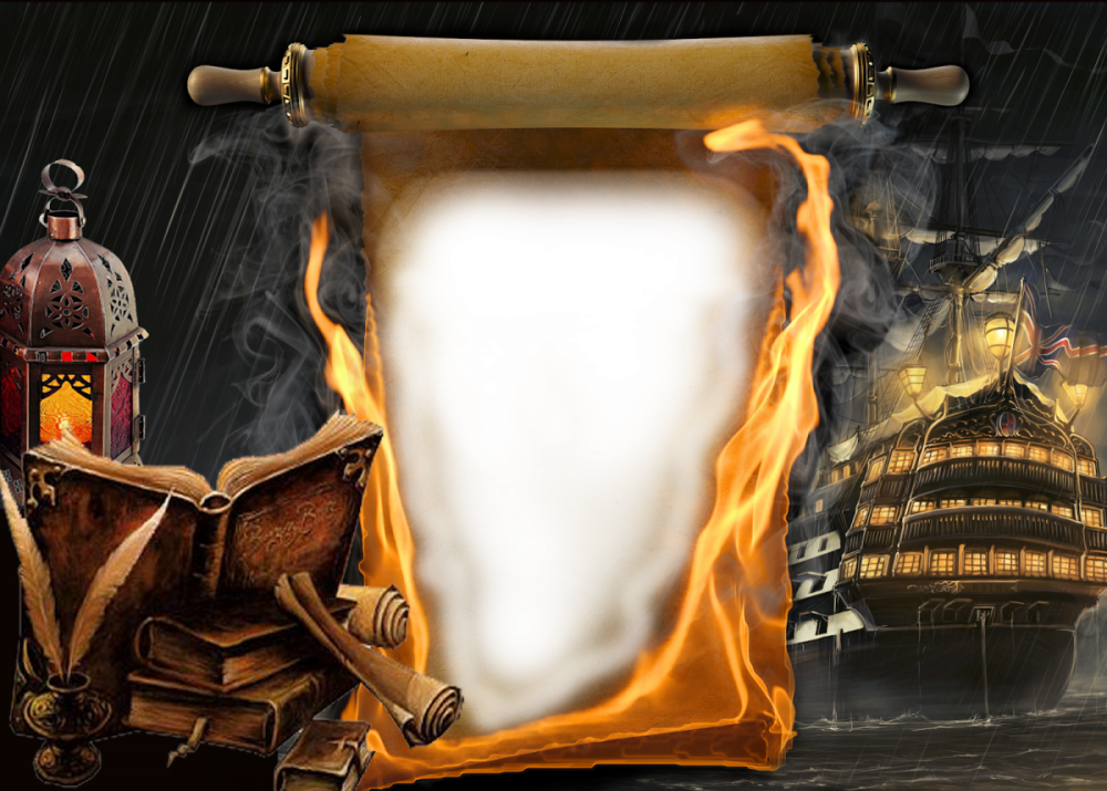 Рамка золото