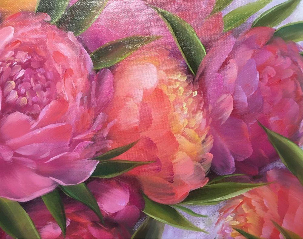 Александра Озерова пионы