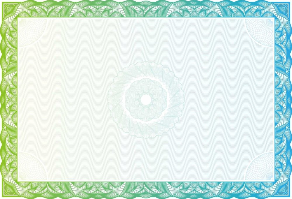 Фон для сертификата