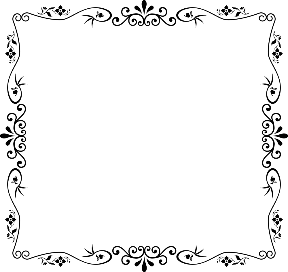 Узорчатая рамка для текста