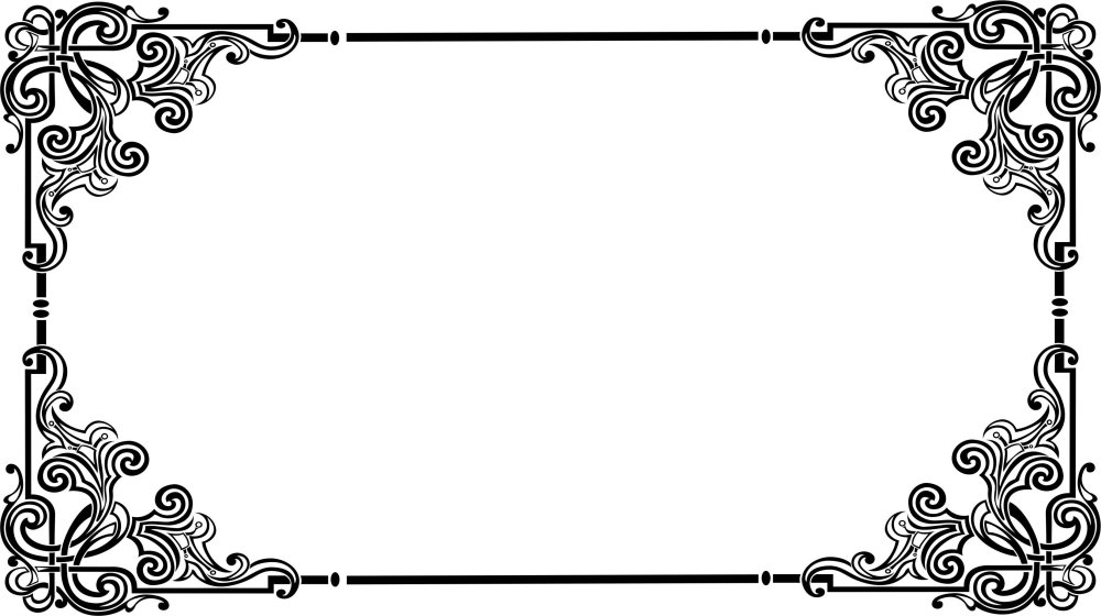 Красивые узоры для рамки