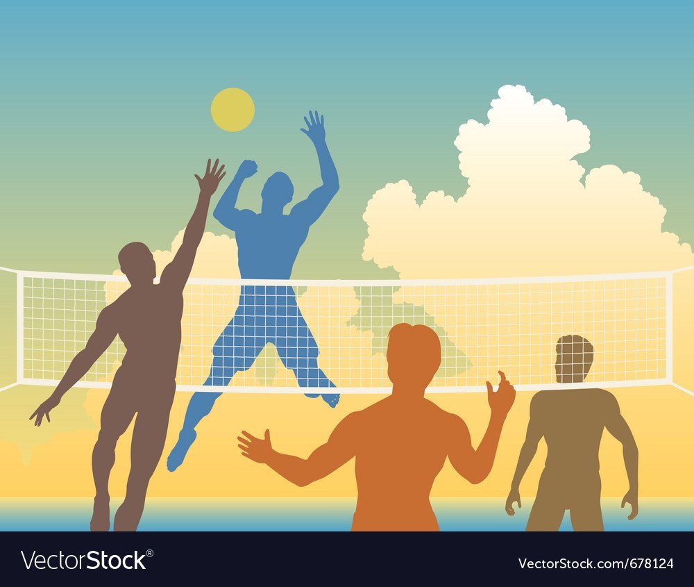 Фон Хината волейбол