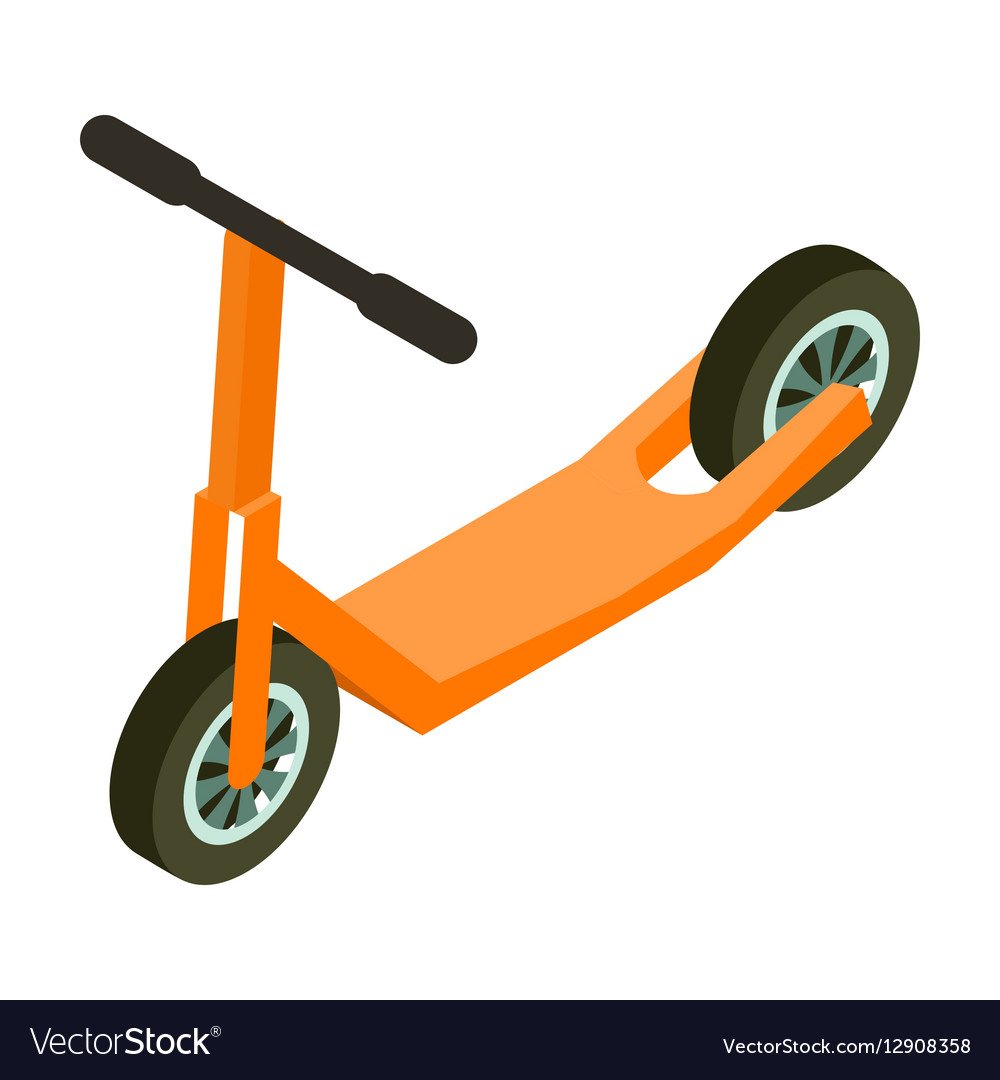 Самокат вектор