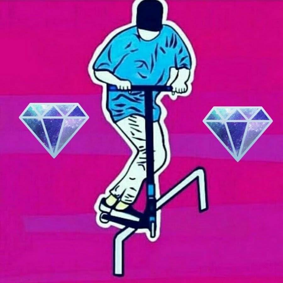 Самокат детский рисунок