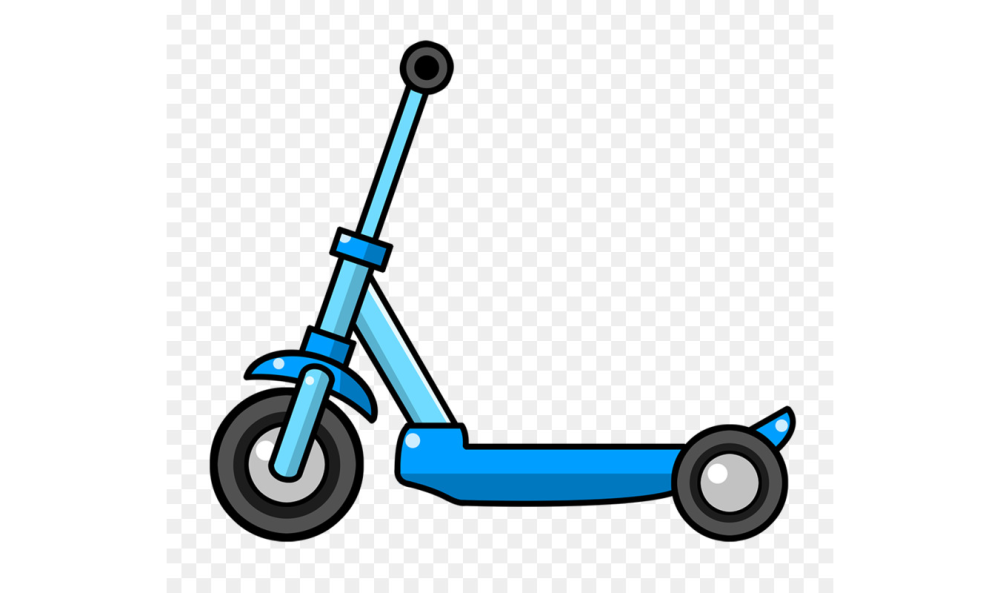 Самокат детский рисунок