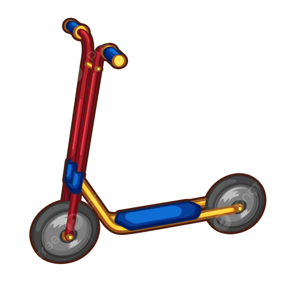 Нарисовать самокат