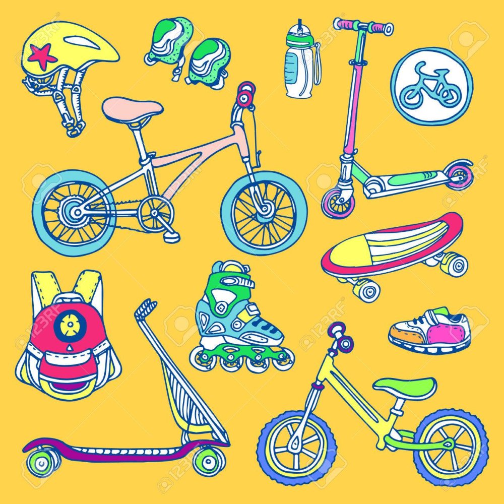 Скейт самокат велосипед