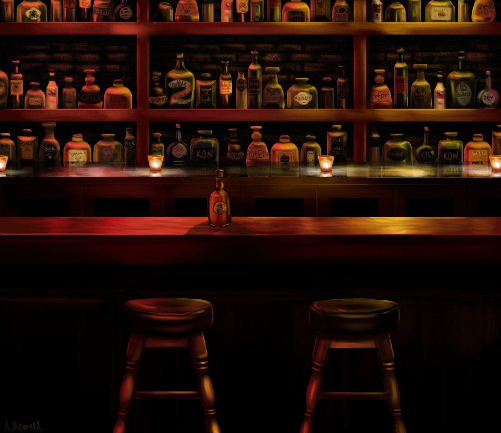 Барная стойка фон