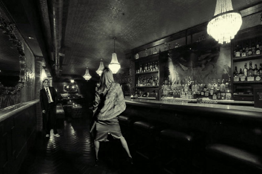 Бар в стиле Нуар