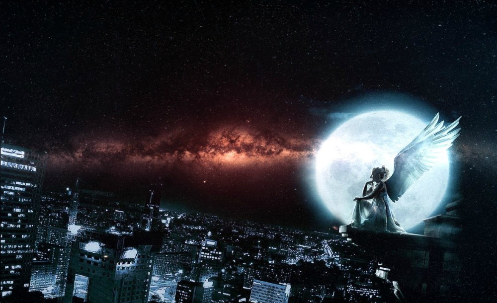 Парень с крыльями Эстетика