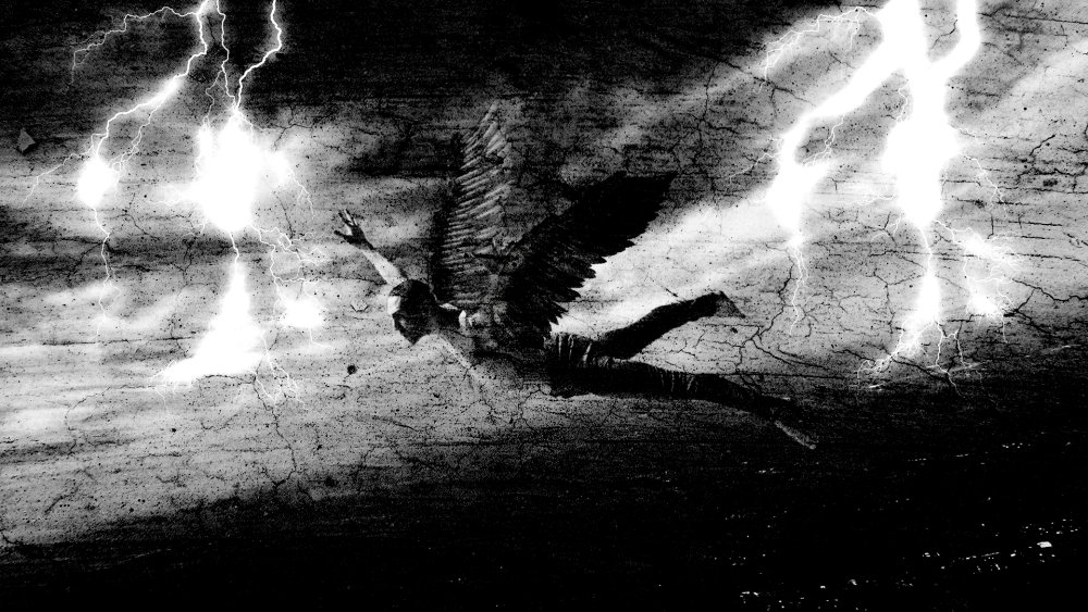 Неоновый крест