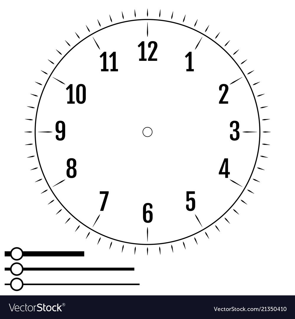 Циферблат схема