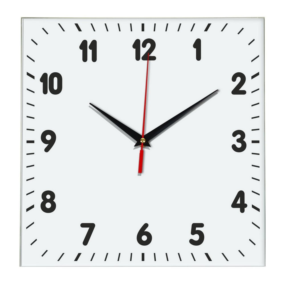 Часы квадратные