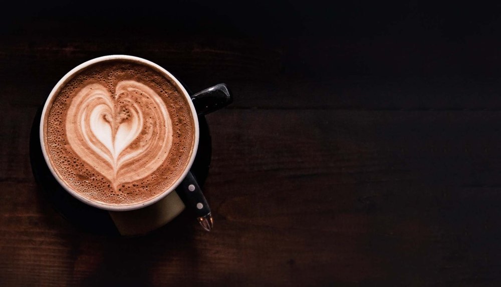 Красивый фон для кофейни