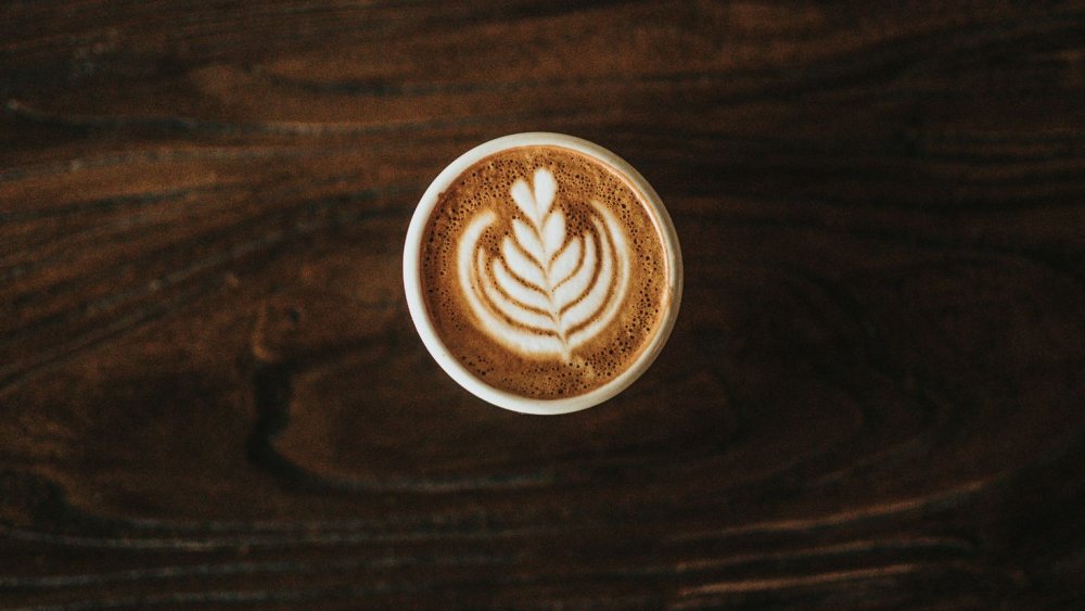 Логотип на кофейной пенке