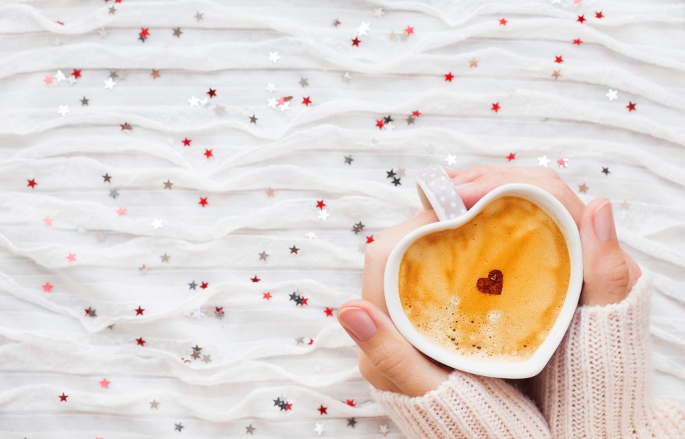 Фон кофейного цвета