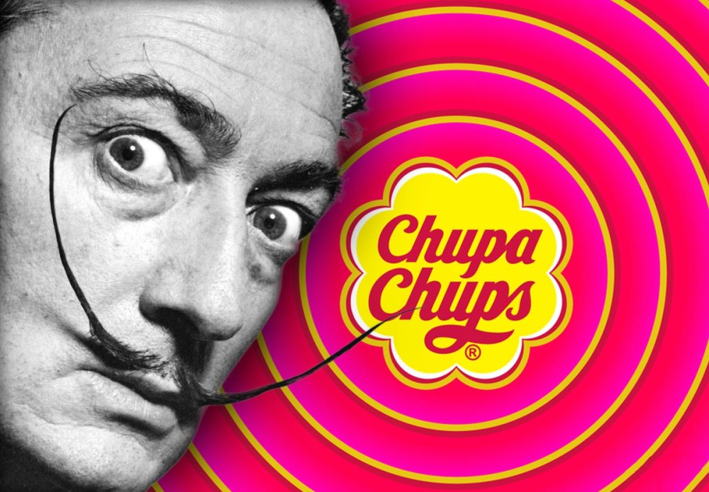 Эволюция логотипа Чупа Чупс