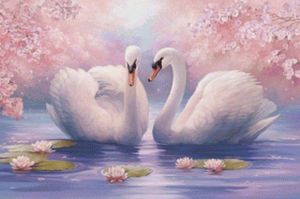 Два лебедя