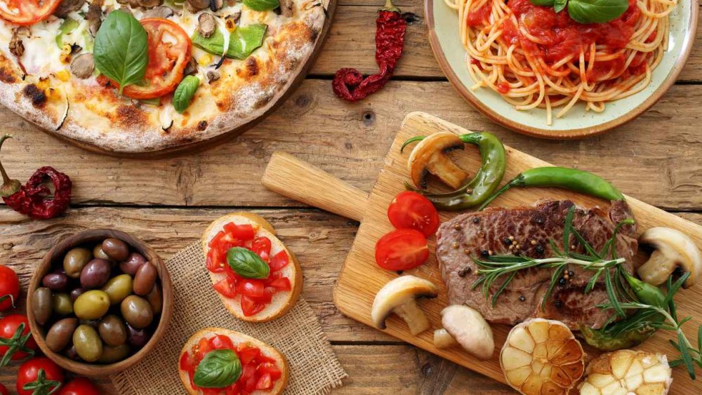 Итальянская кухня и рынок 80 годы