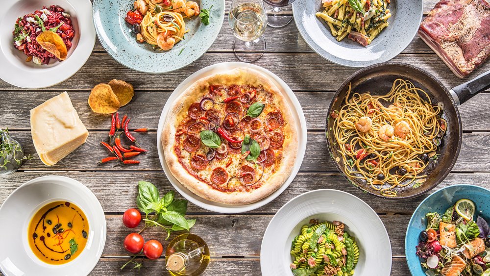 Пицца, паста, ризотто