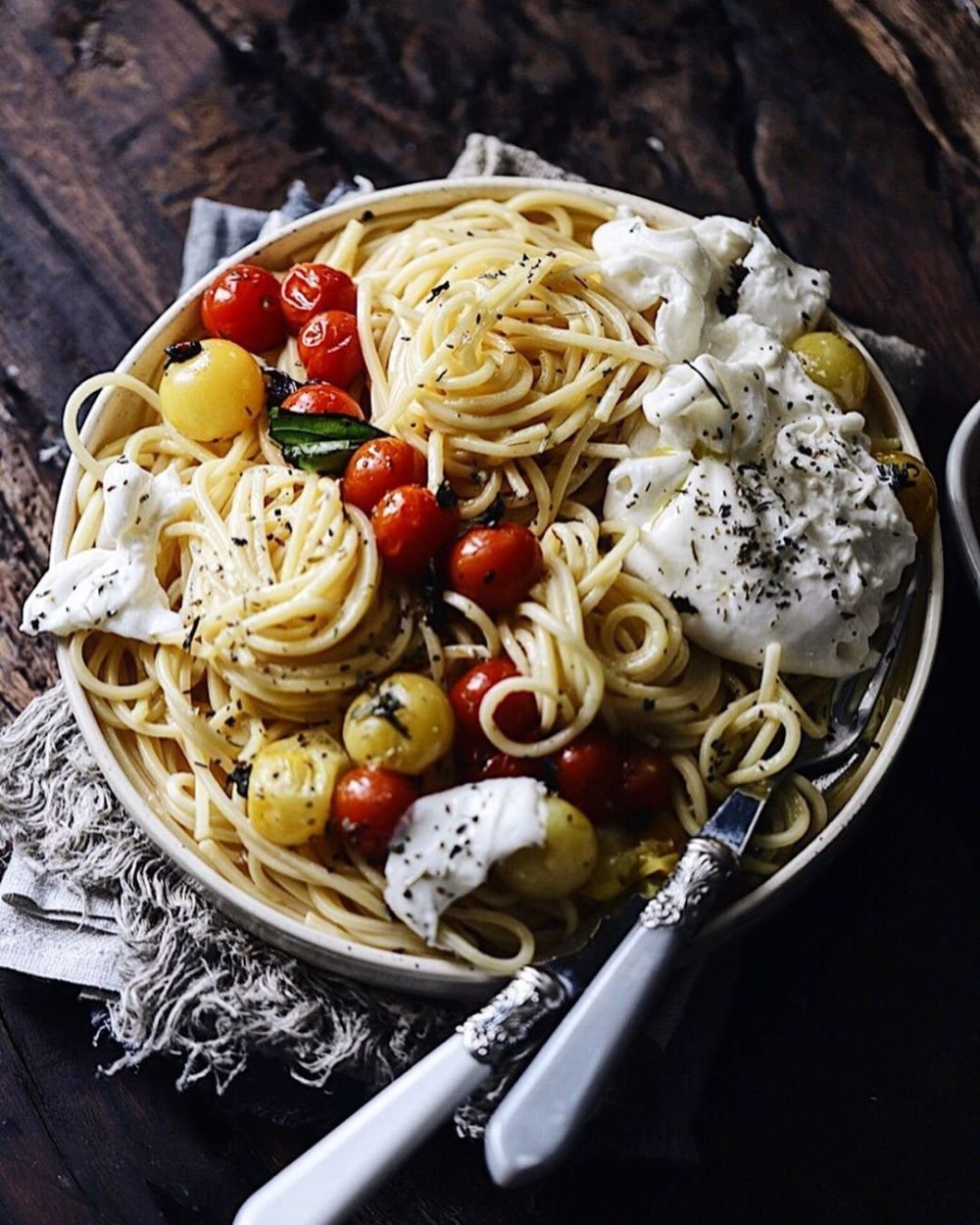 Блюда со спагетти