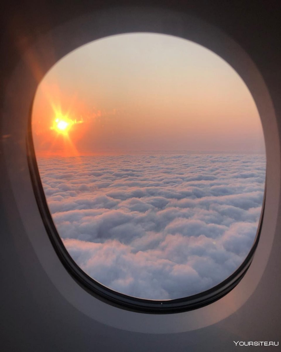 Вид из окна самолета
