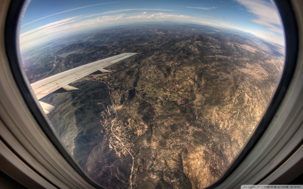 Вид из иллюминатора