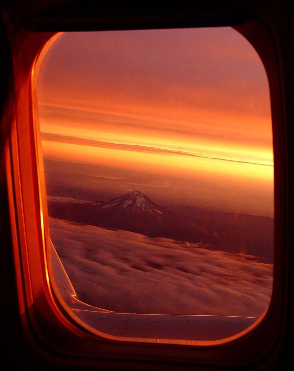 Вид из самолета