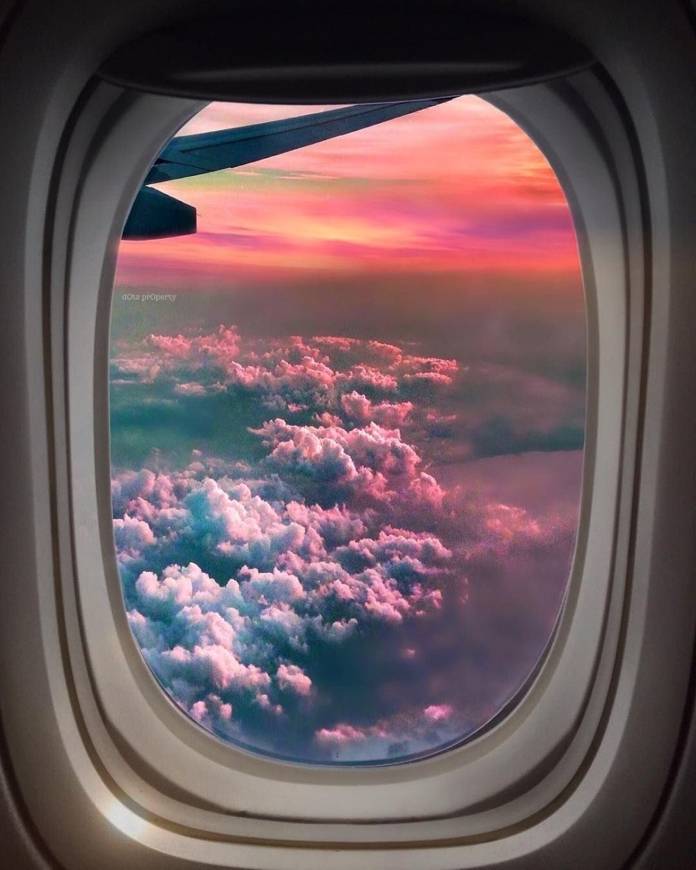 777-300er Аэрофлот вид в иллюминатор