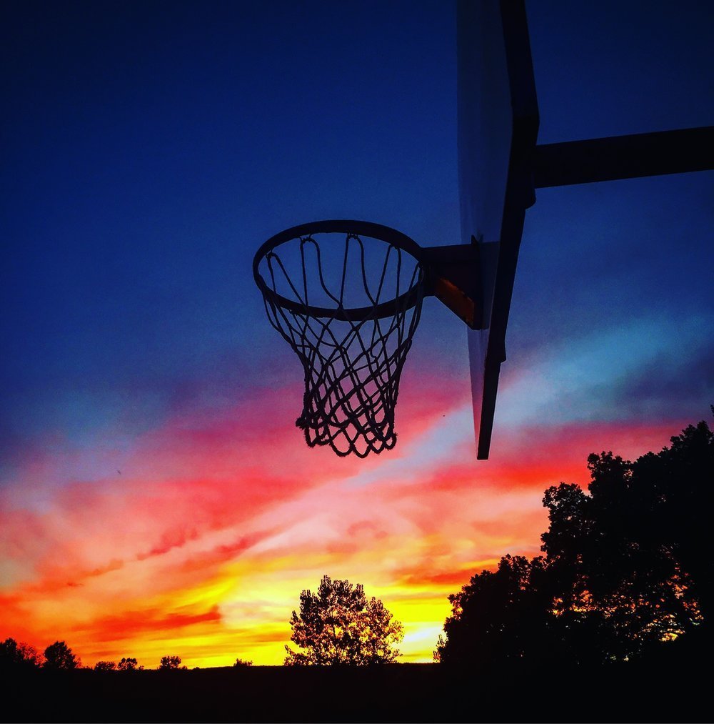 Баскетбольное кольцо красивое