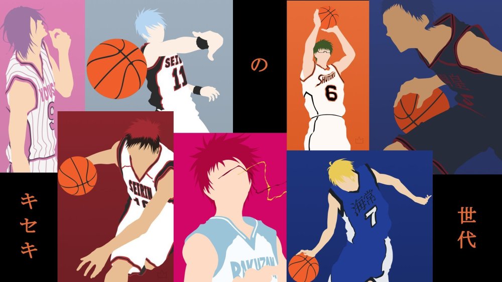 Баскетбол Куроко аниме Эстетика