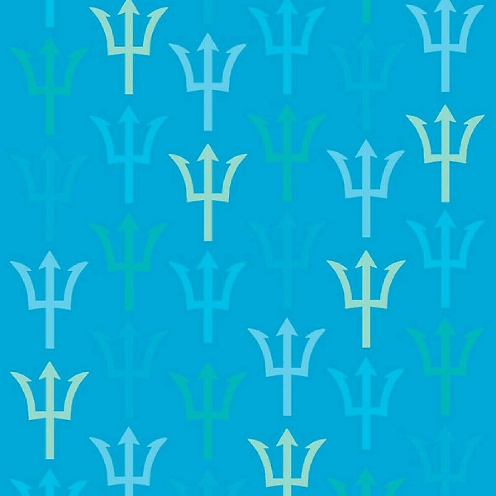 Трезубец силуэт