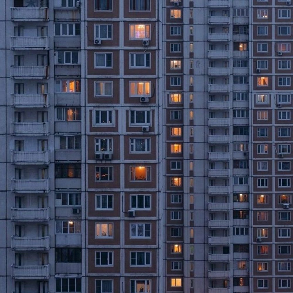 Текстура многоэтажки